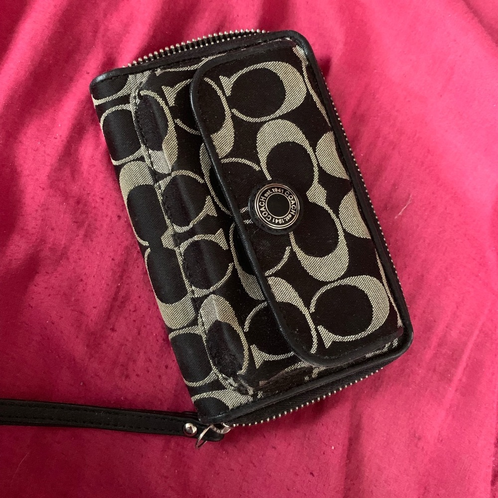 COACH wristlet